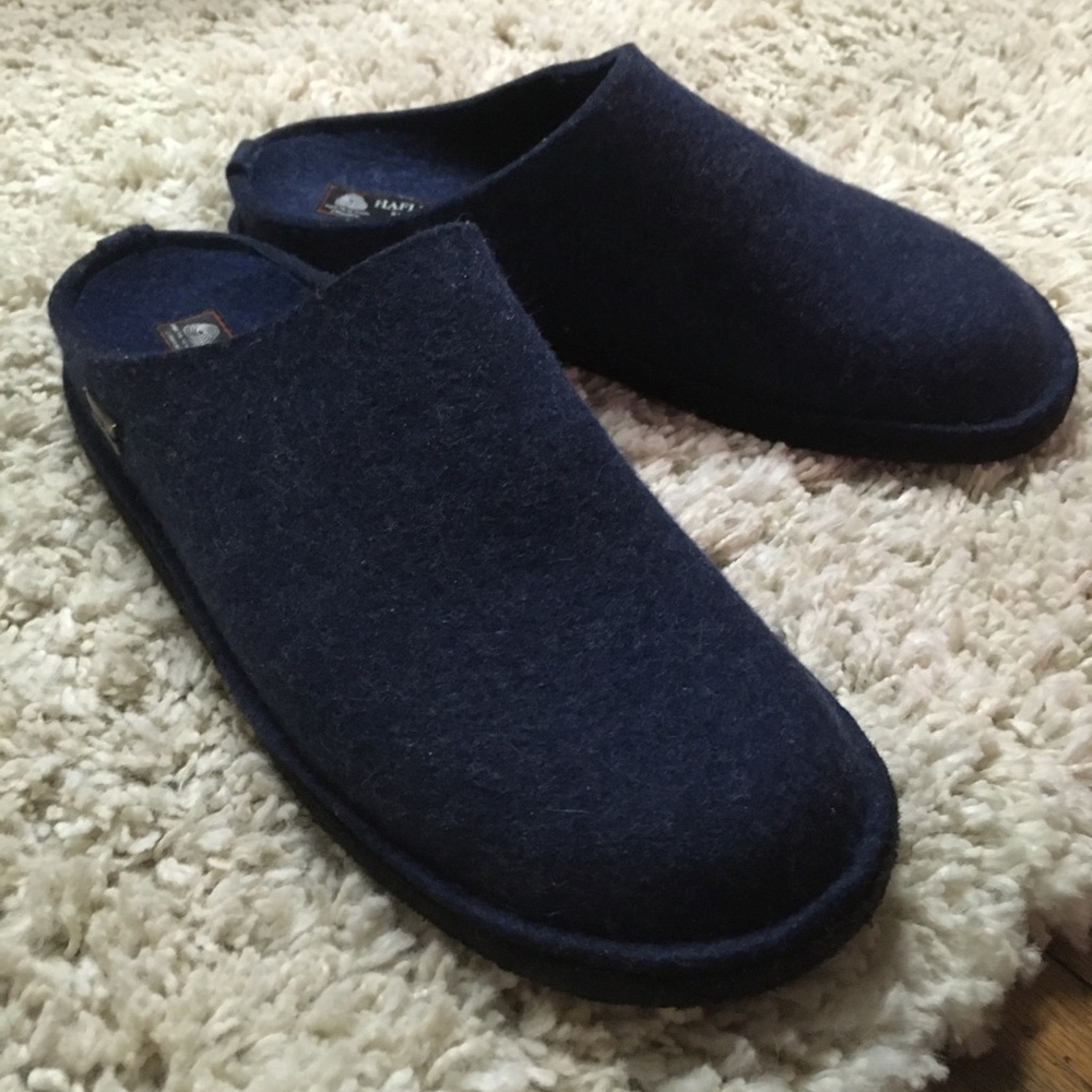 NWOT Haflinger wool felt slippers